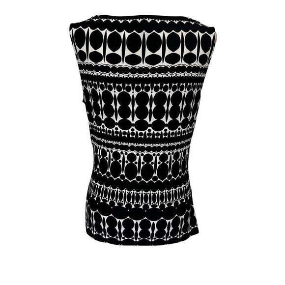 Ann Taylor Black and White Dressy Tank. Size Small. Great Condition! - Picture 3 of 11